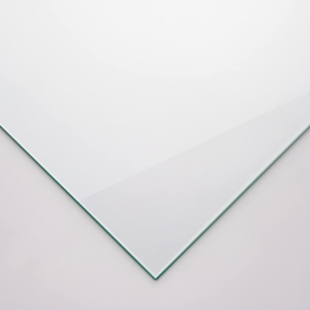 rectangle of clear glass