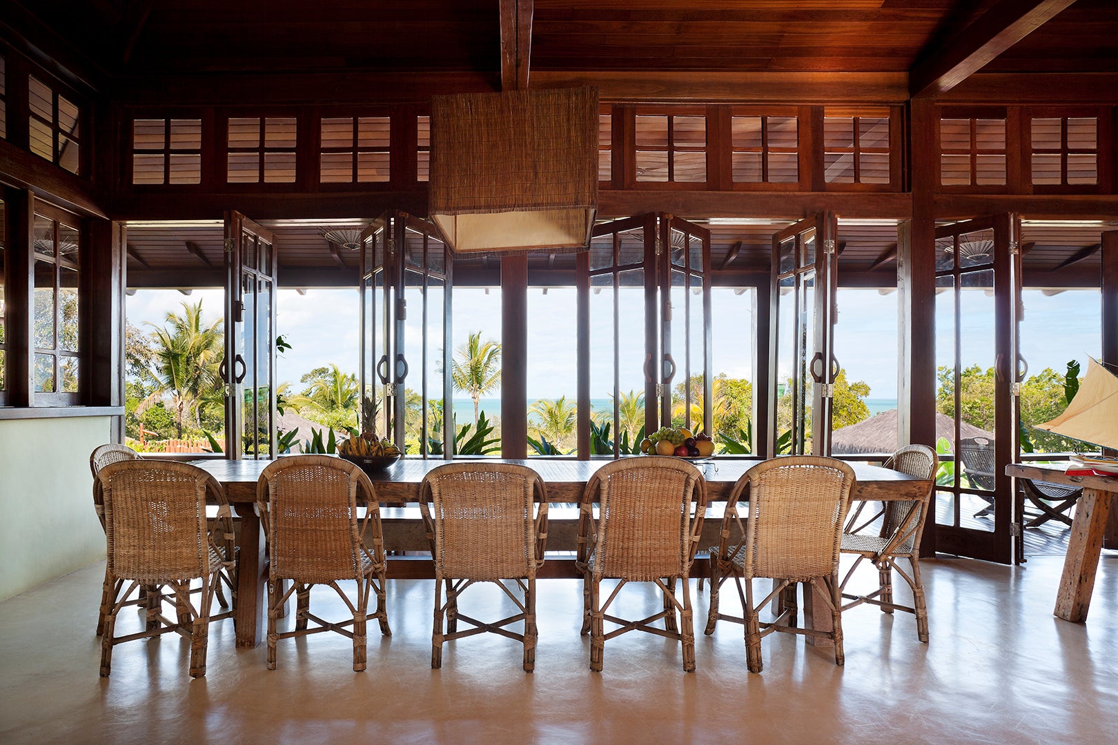 Must-Haves at the Novogratzes’ Brazilian Beach House: A 20-Seat Dining Table and a Carefree Attitude