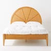 Wallace Cane and Oak Bed from Anthropologie