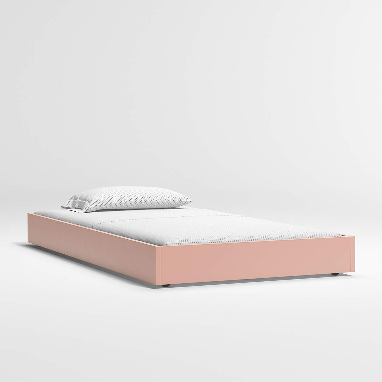 crate and barrel hampshire blush trundle