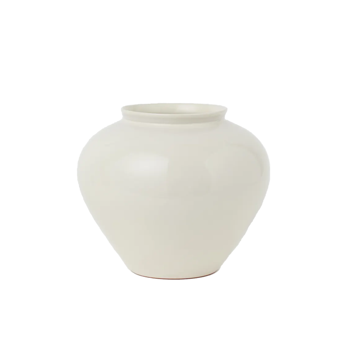 big white vase