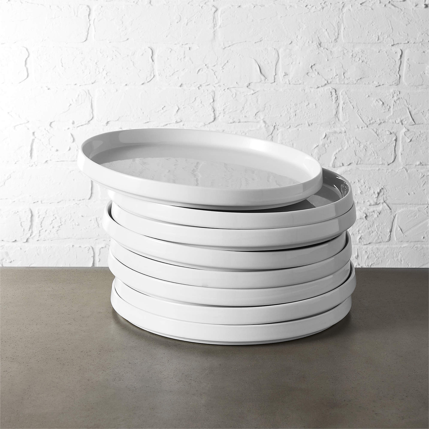 Frank White Dinner Plates