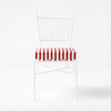Pavilion Ivory Armless Outdoor Dining Chair,