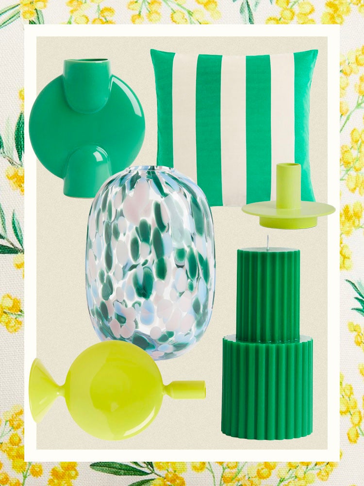 H&M Home’s Spring Collection Bets on These 2 Megawatt Colors Taking Off