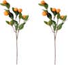 Artificial Tangerine Branches