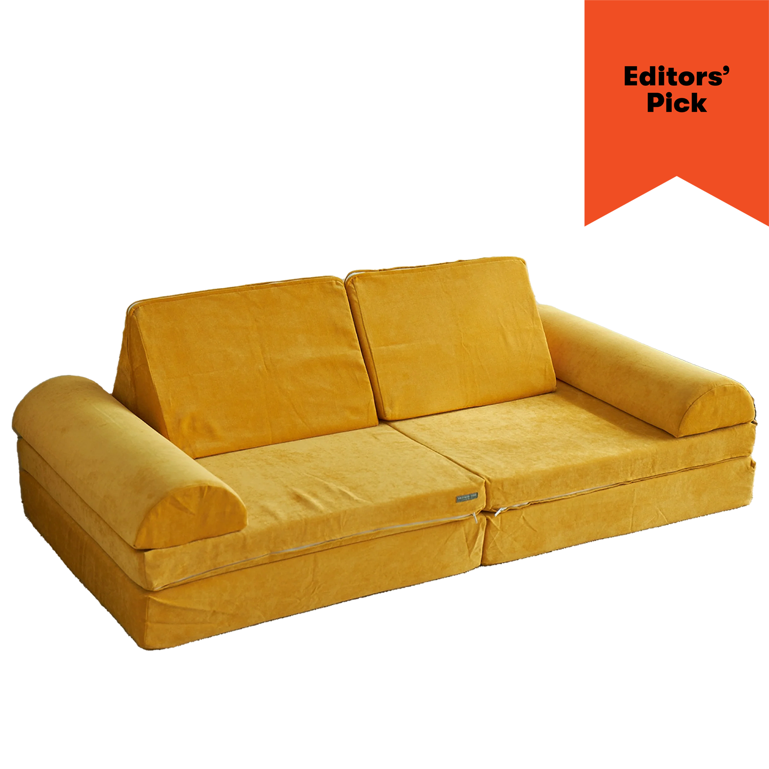 Brentwood Home Play Couch in Mustard