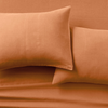 copper linen sheets