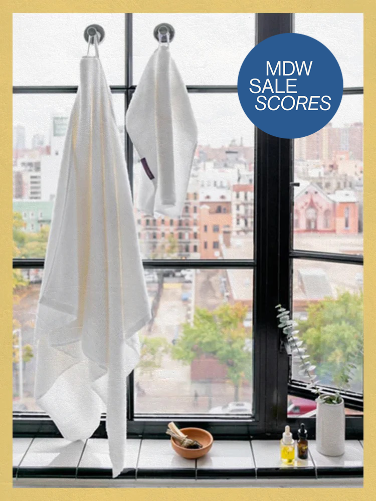Hanging Towels from Windows