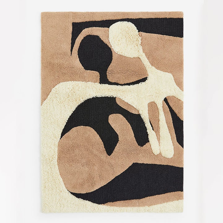 Forget the Walls—This H&M Home Collab Is Putting Art on Area Rugs