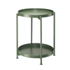 Two-Tier Metal Side Table