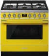 yellow oven