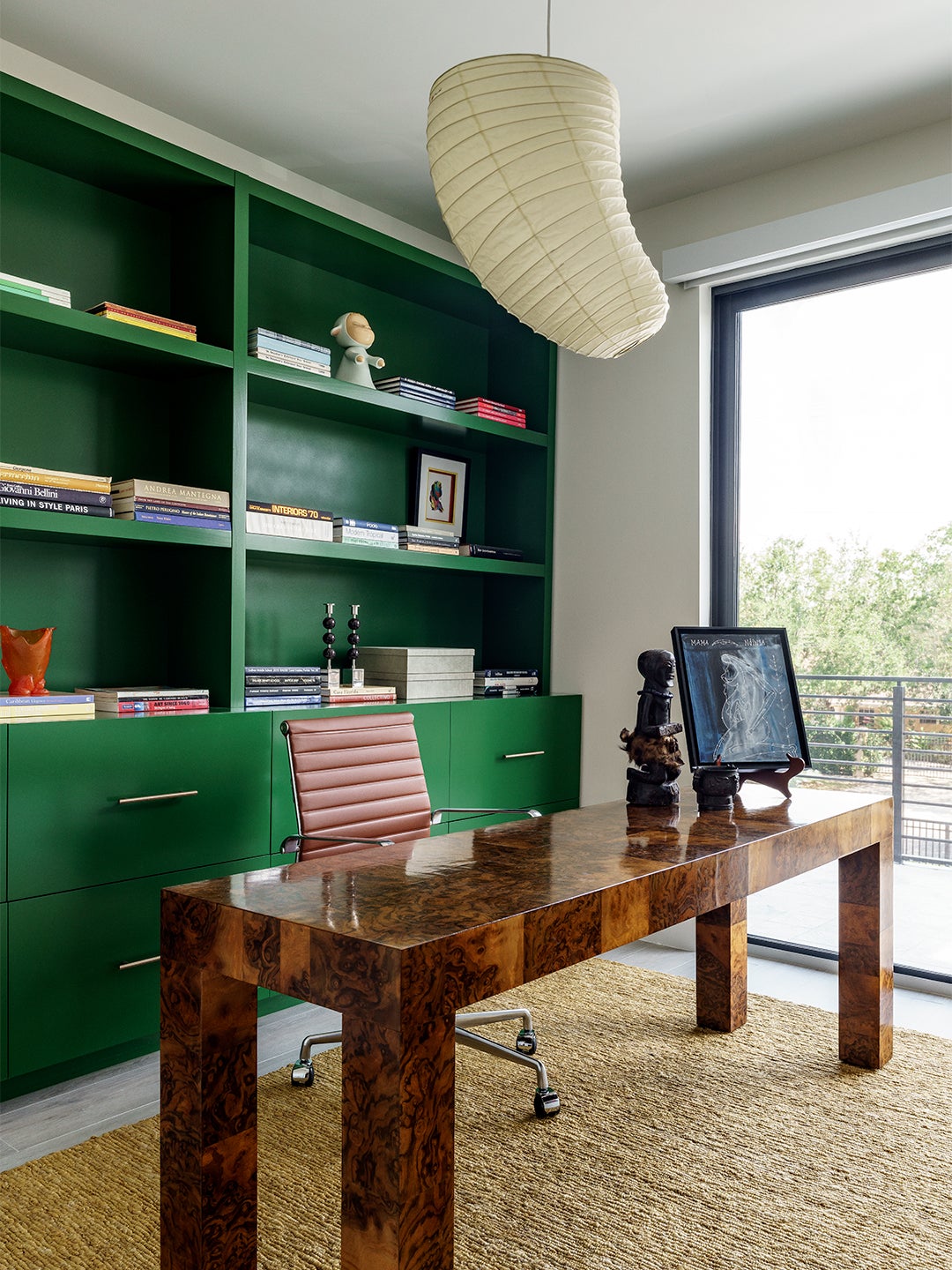 green office shelves