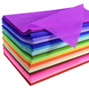 stack of multicolored tissue paper