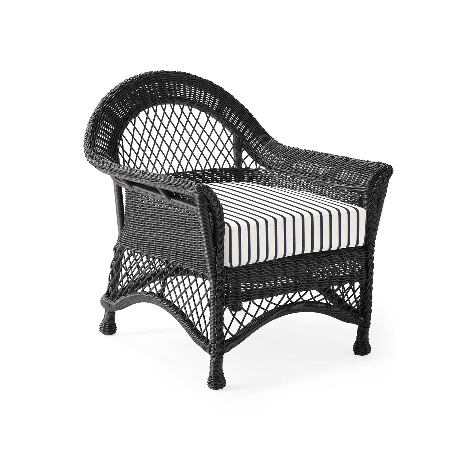 Kiawah Lounge Chair - Black