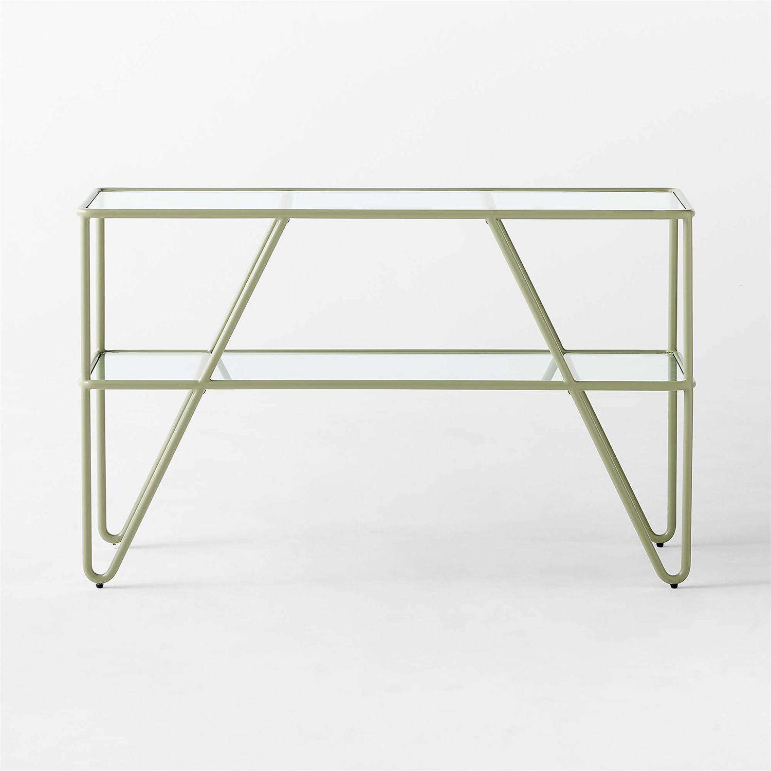 Colombe Green Outdoor Console Table