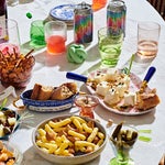 Spread of party food