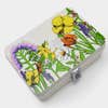 Handpainted box with flowers