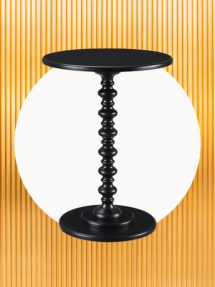 amazon black spindle table