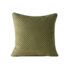 Hi-Lo Checker Velvet Pillow