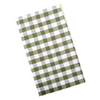 August Grove Plaid Cotton Tablecloth in Green