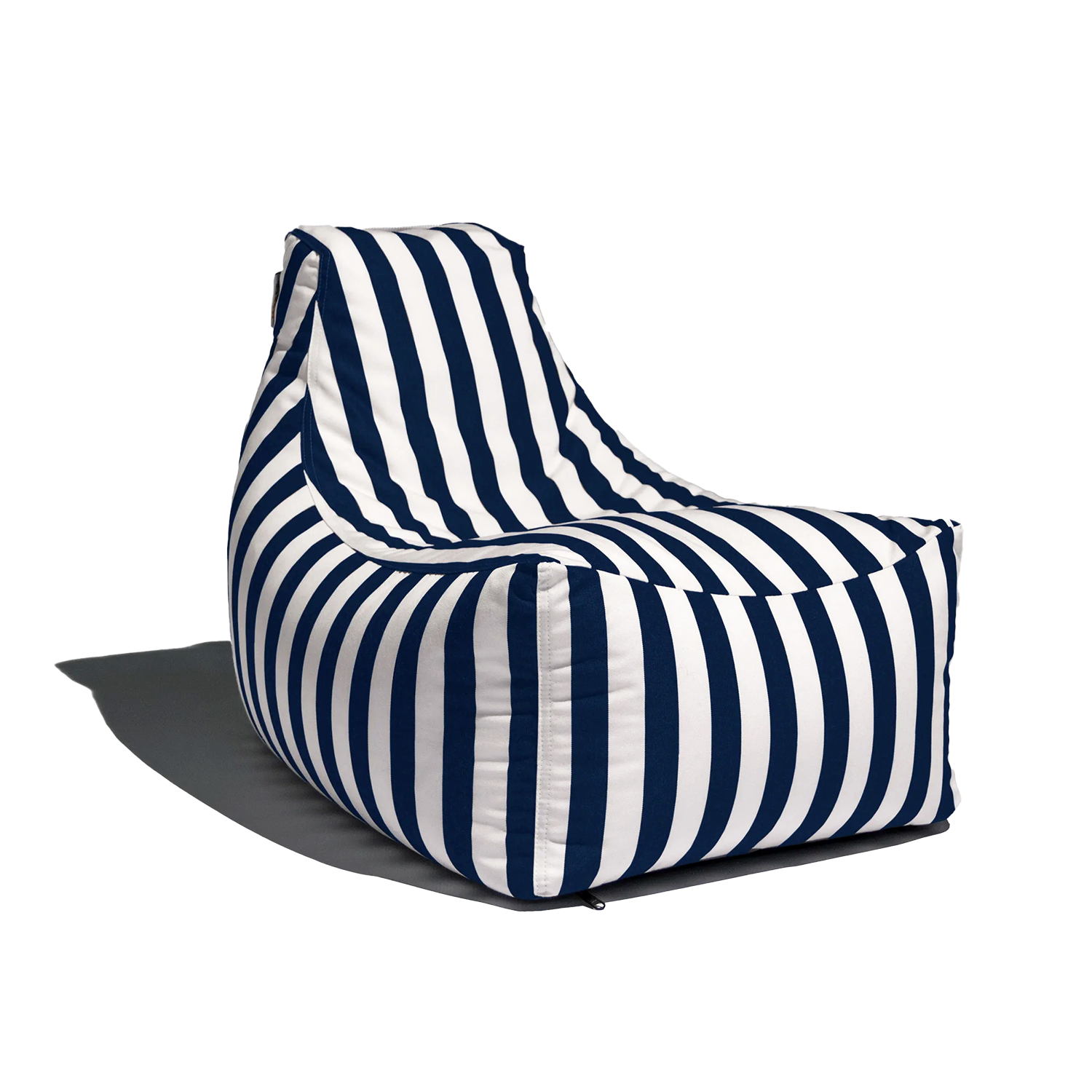 striped bean bag chair