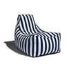 striped bean bag chair