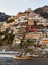 Positano as seen from the water