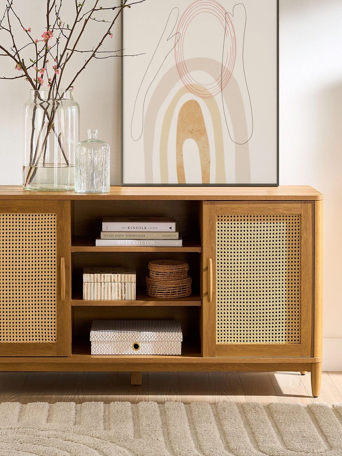 We Found 4 Uses for This Media Console—And Only One Is in the Living Room