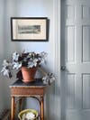 I Covered My Apartment With 20 Dusty Blue Paint Swatches—Here&#8217;s Where I Landed