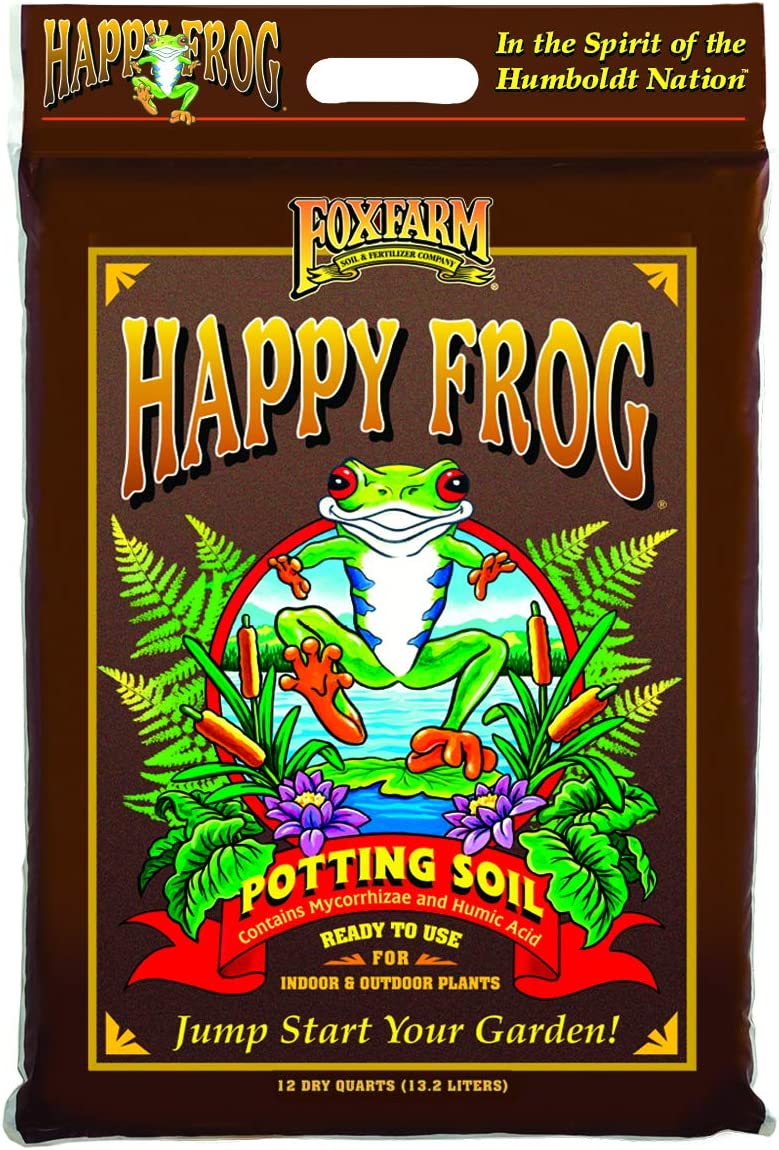 Bag of FoxFarm Happy Frog soil