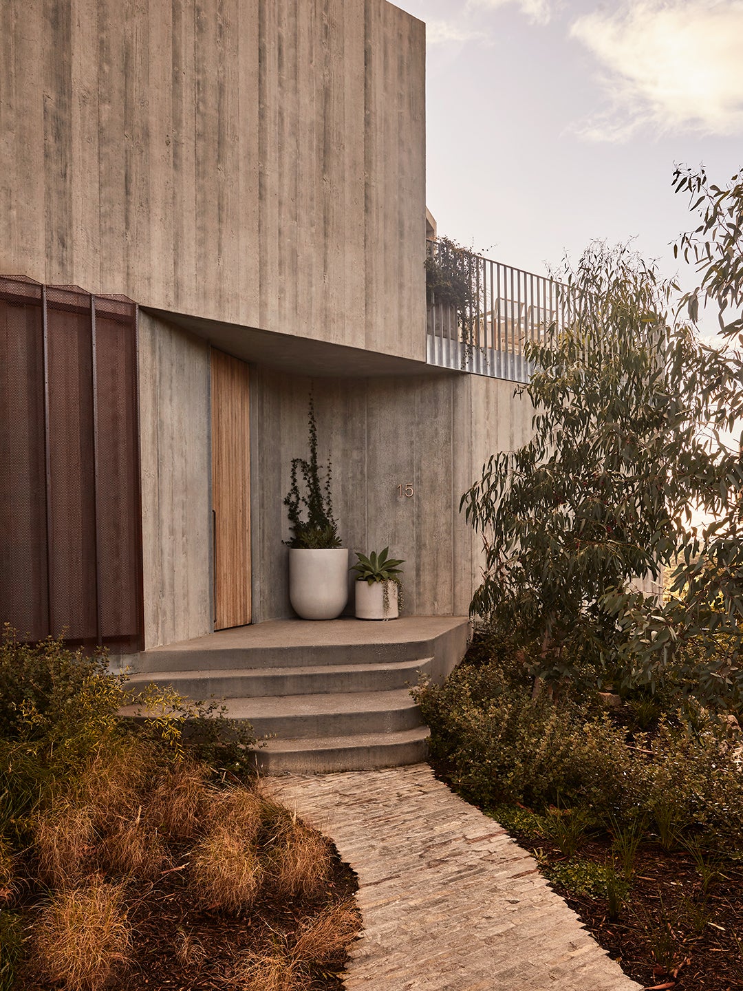 concrete home exterior