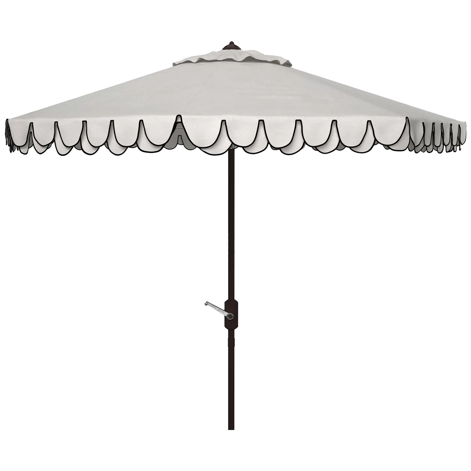 A Chic Scalloped Umbrella Stars in Wayfair’s Extra 20% Off Memorial Day Sale