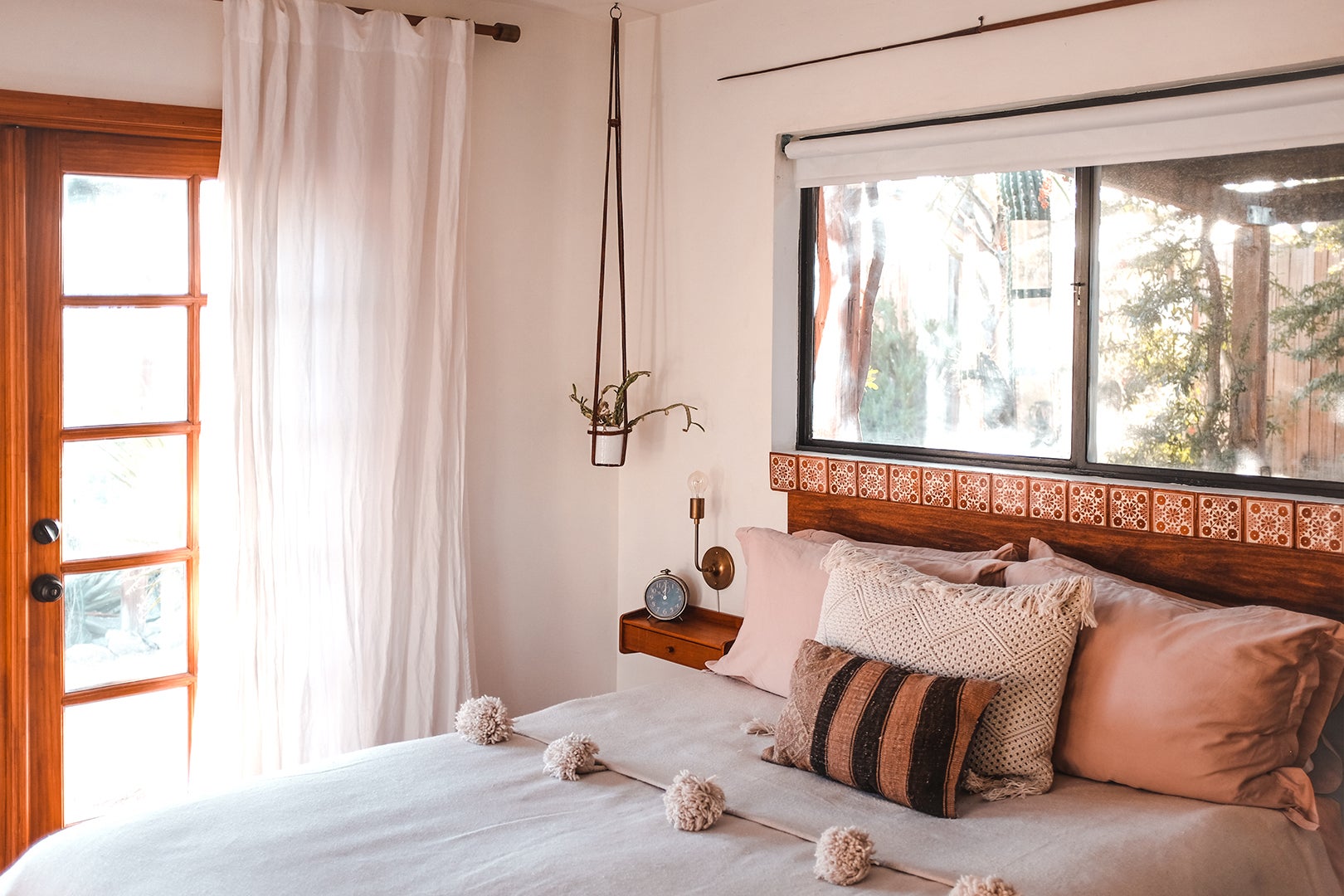 bedroom at Joshua Tree Airbnb