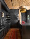 black kitchen