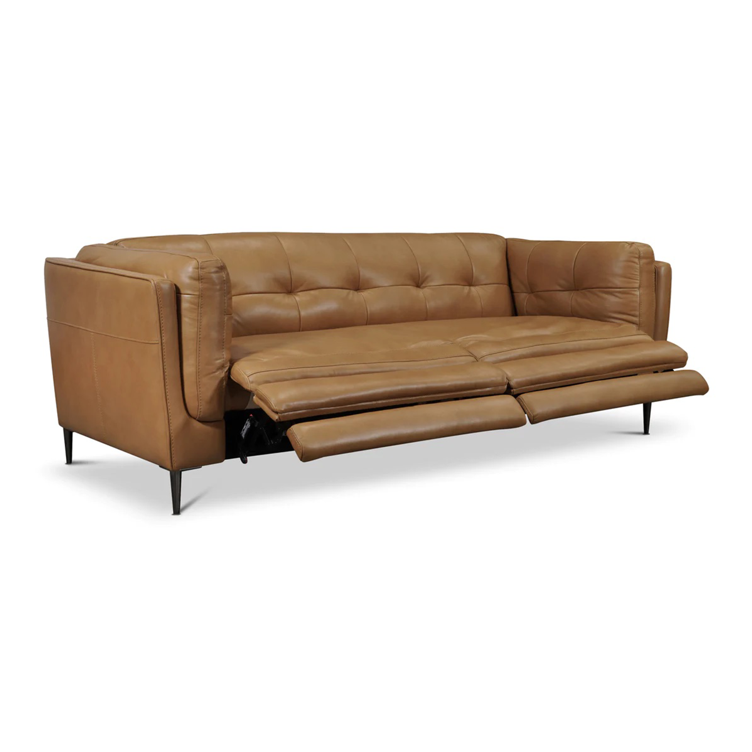 leather reclining sofa