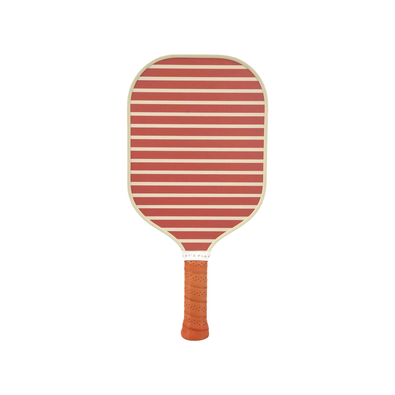 striped pickleball paddle from recess