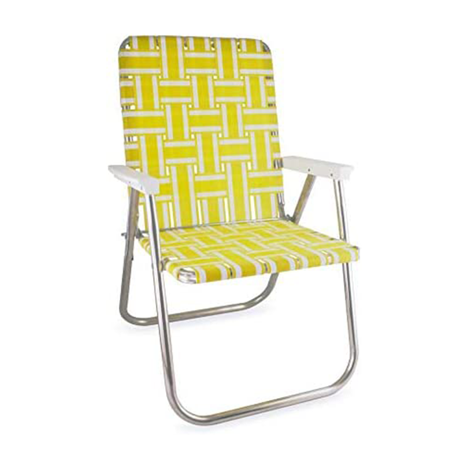 Lawn Chair USA Classic in Yellow and White