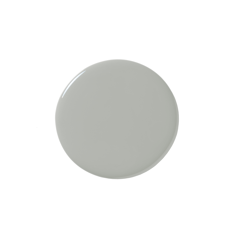 gray paint blob