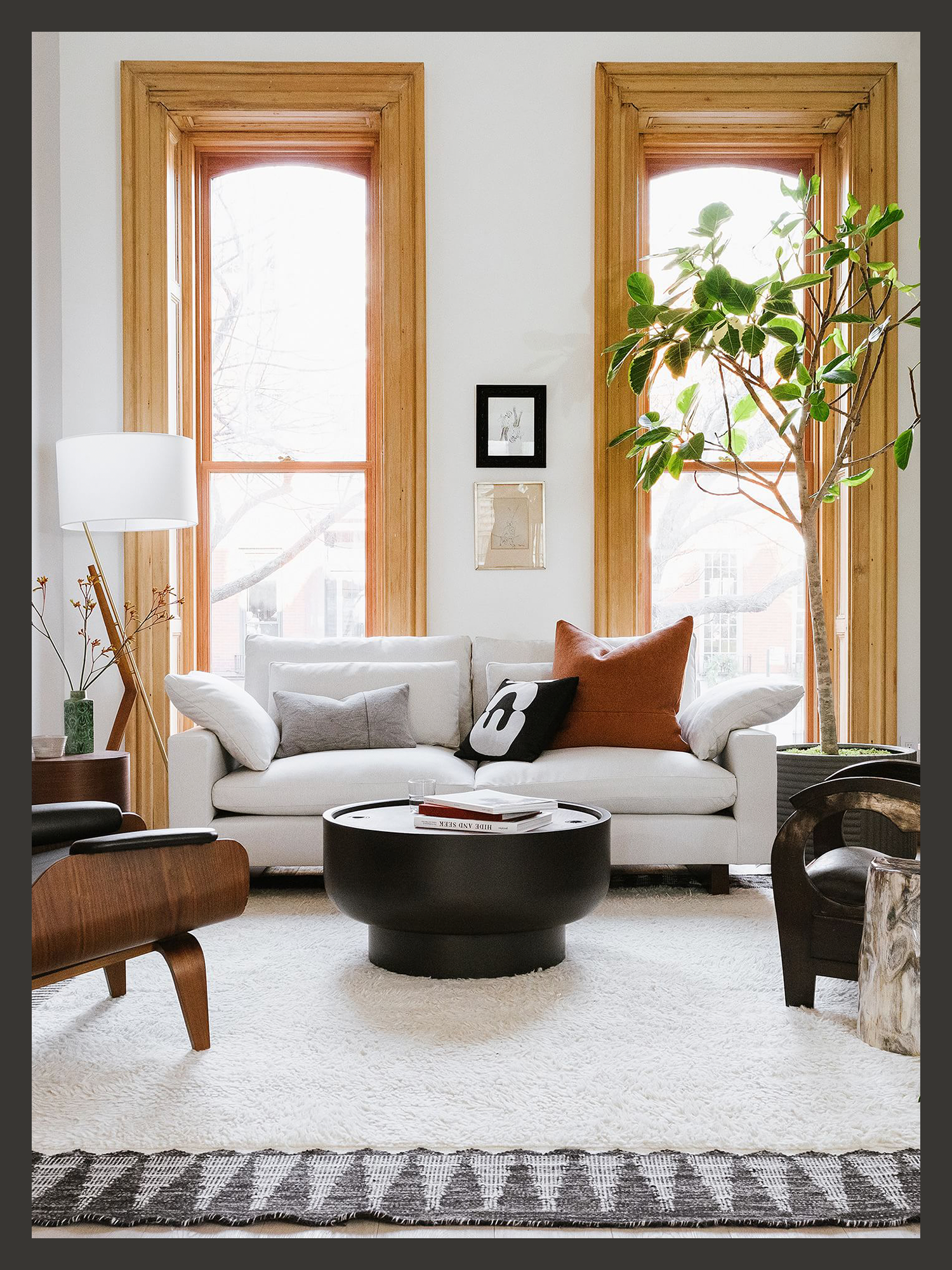 deep seat sofa feature with west elm harmony