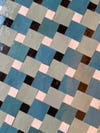 checkered tile