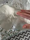 applying clay to foil