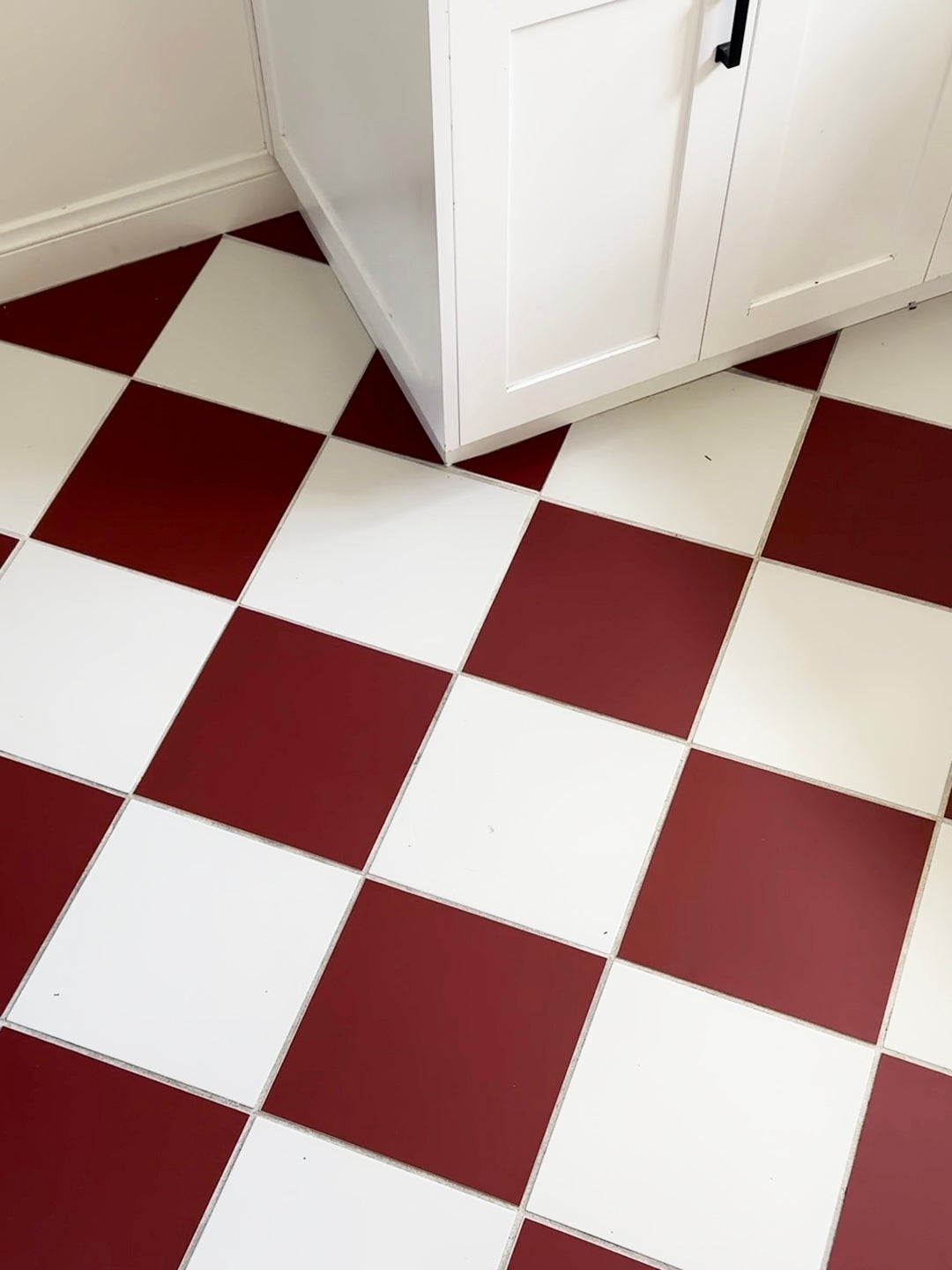 checkered floors