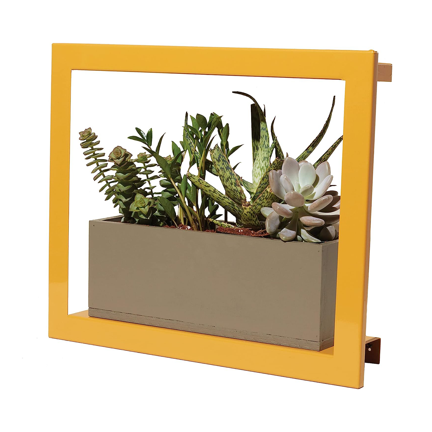 Modern Sprout Grow Shelf in yellow