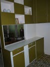 ugly green kitchen cabinets