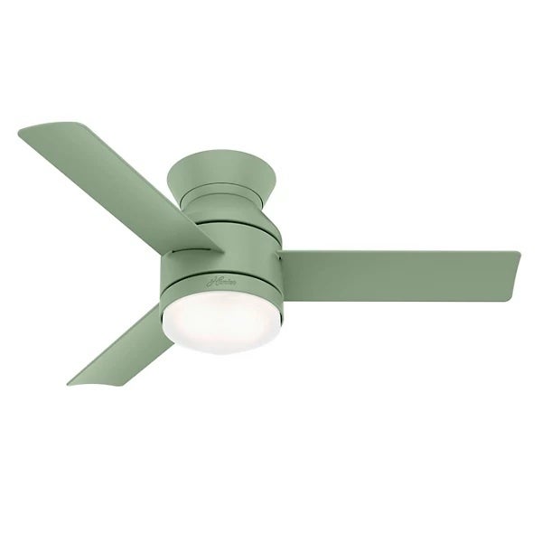 green ceiling fan