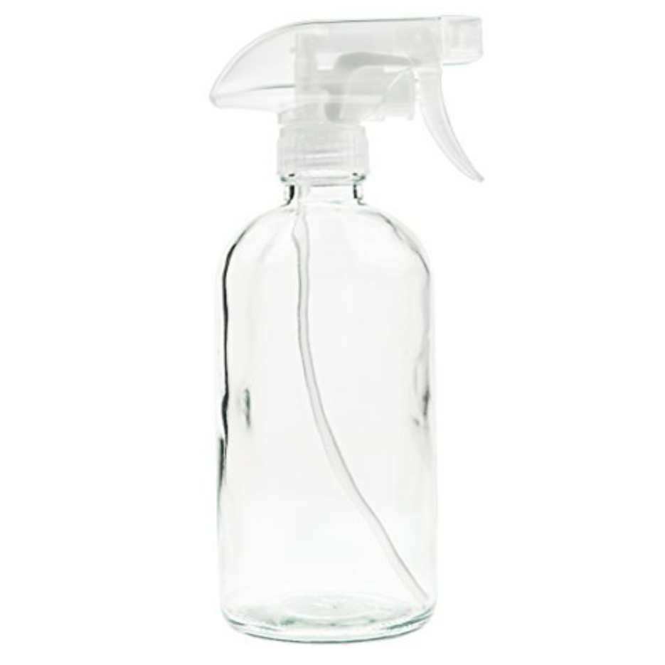 Glass spray bottle