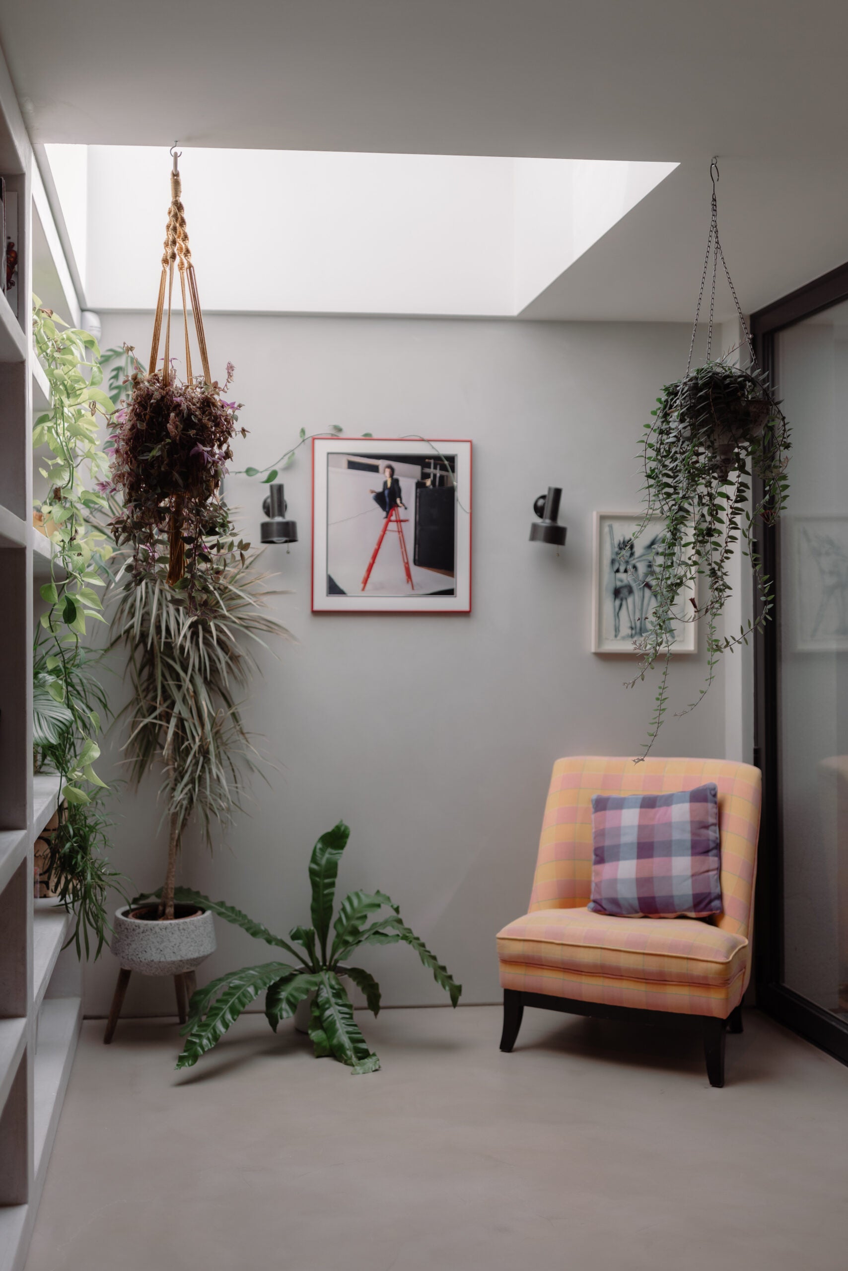 Christie's plant-filled nook