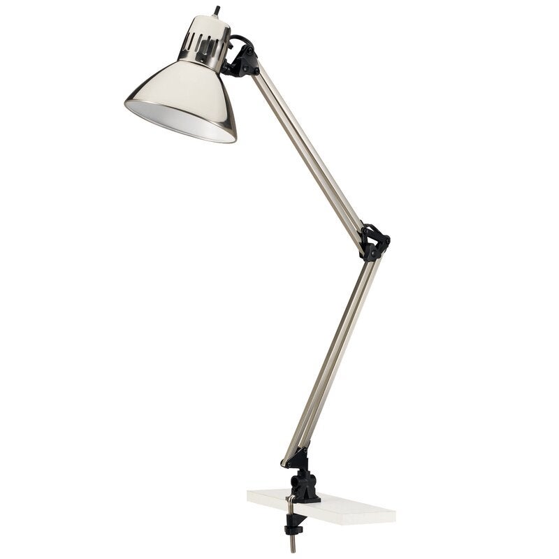 If You’re Desperately Seeking More Desk Space, Try a Clamp Lamp