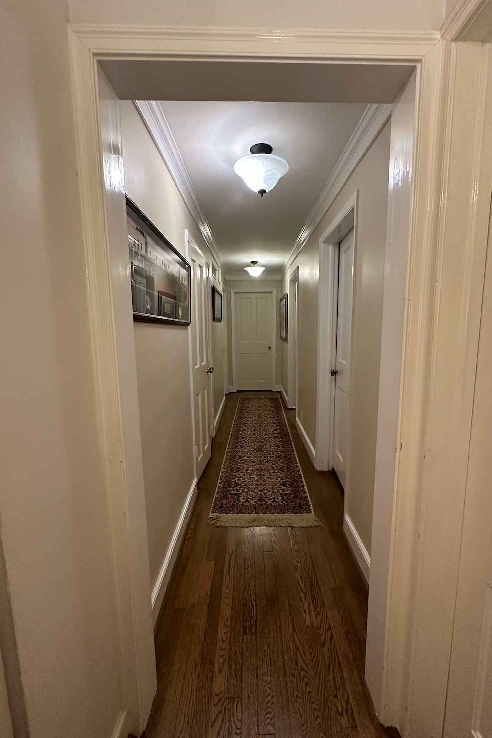 plain upstairs hallway