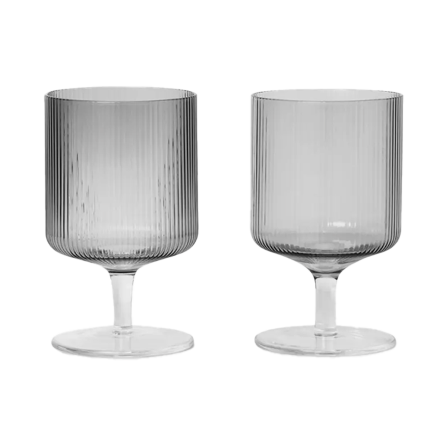 Set of 2 Ripple Wineglasses